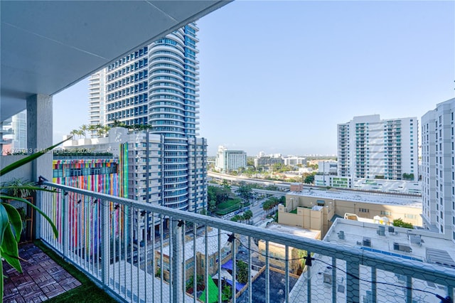 1250 S Miami Ave Unit 1109, Miami, FL 33130 - balcony with a view of city