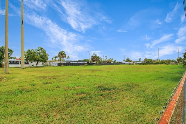 view of yard