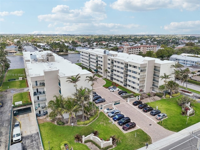 1236 Hillsboro Mile Unit 403, Hillsboro Beach, FL 33062 - drone / aerial view featuring a water view