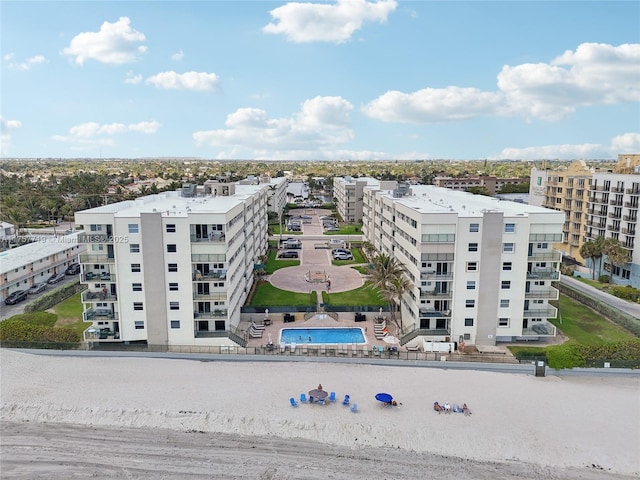 1236 Hillsboro Mile Unit 403, Hillsboro Beach, FL 33062 - birds eye view of property