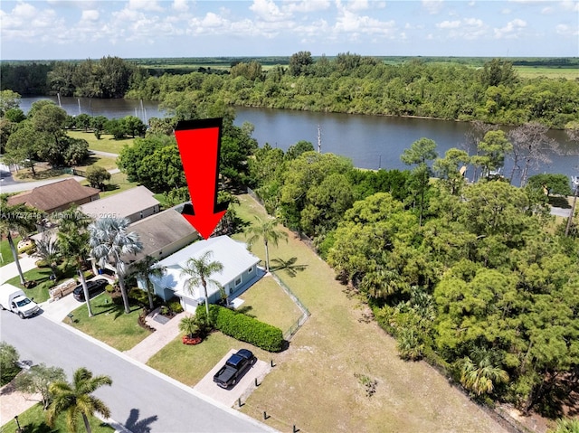 8904 SW Fishermans Wharf Dr, Stuart, FL 34997 - bird's eye view of a large body of water