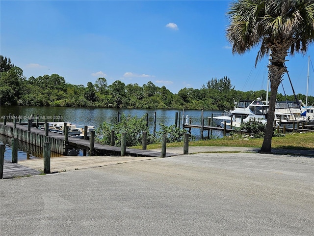8904 SW Fishermans Wharf Dr, Stuart, FL 34997 - dock area with a water view