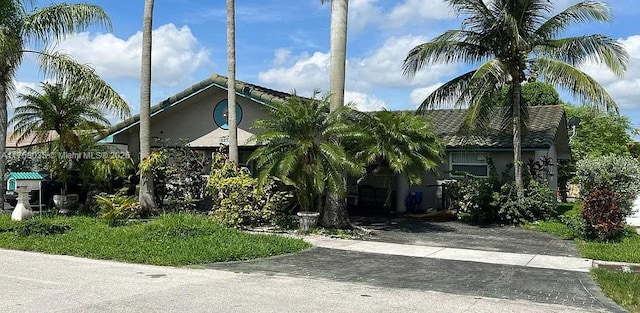 view of property exterior featuring stucco siding