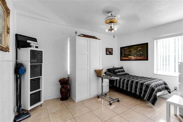 6830 SW 5th Ter, Miami, FL 33144 - bedroom featuring light tile patterned floors