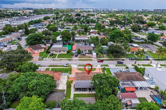 6830 SW 5th Ter, Miami, FL 33144 - bird's eye view featuring a residential view