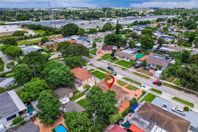 6830 SW 5th Ter, Miami, FL 33144 - birds eye view of property featuring a residential view