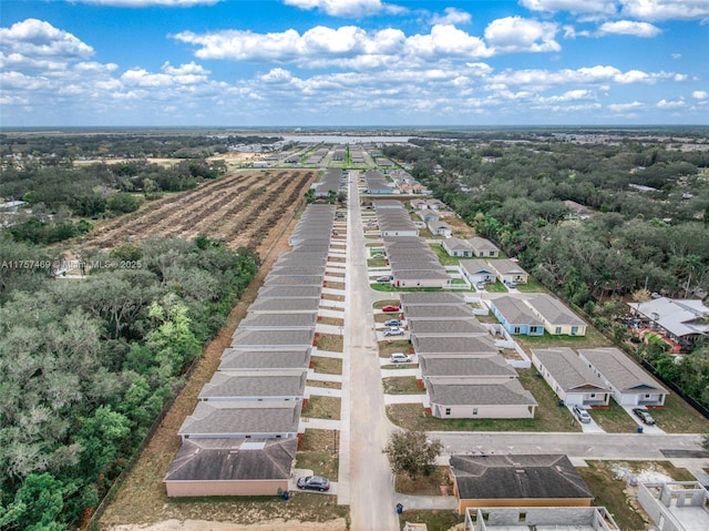 birds eye view of property featuring a residential view