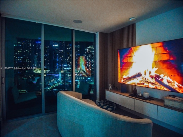 view of home theater room