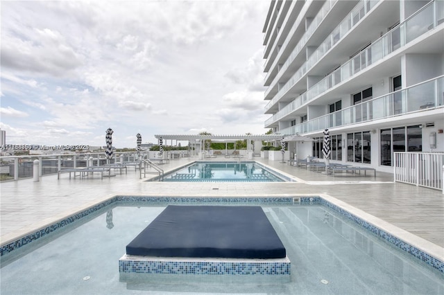 4250 Biscayne Blvd Unit 1512, Miami, FL 33137 - community pool with a patio area
