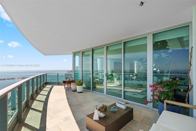 1331 Brickell Bay Dr Unit 4211, Miami, FL 33131 - balcony featuring a water view