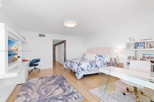 1331 Brickell Bay Dr Unit 4211, Miami, FL 33131 - bedroom with wood finished floors and an office area