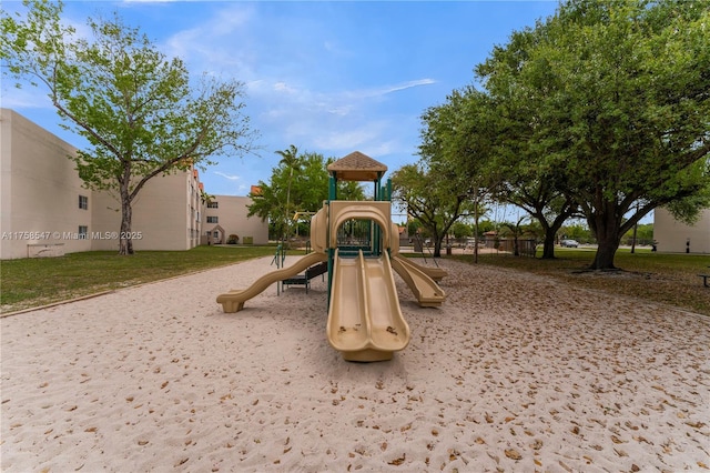 view of community playground