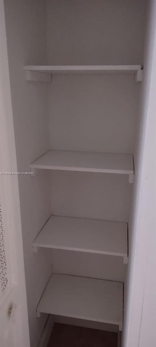 view of closet