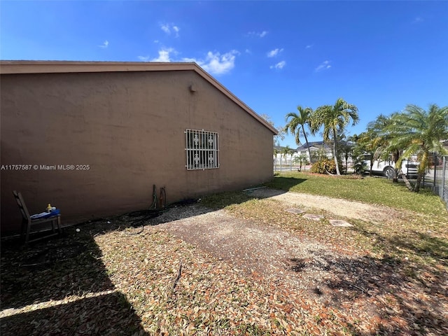 view of property exterior featuring stucco siding