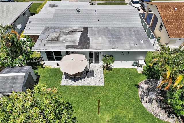 814 NE 4th St, Hallandale Beach, FL 33009 - drone / aerial view
