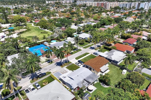 814 NE 4th St, Hallandale Beach, FL 33009 - birds eye view of property