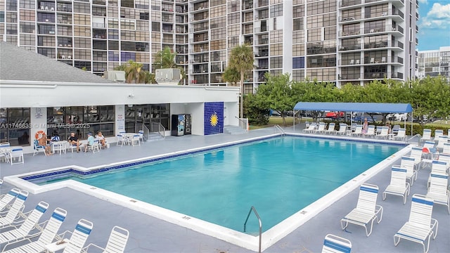 community pool featuring a patio