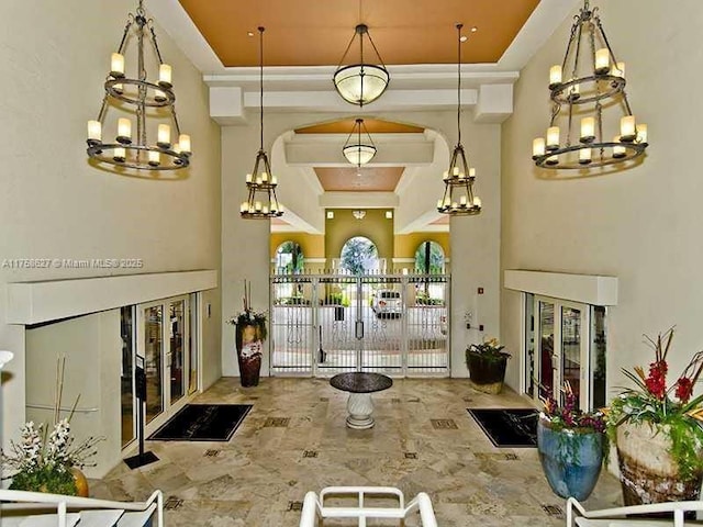 view of community lobby