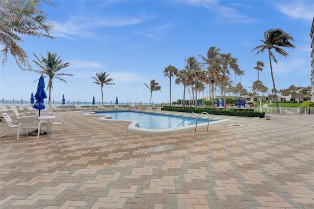 community pool featuring a patio