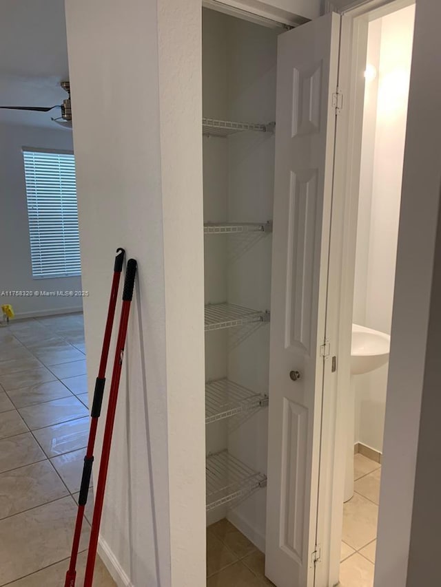 view of closet