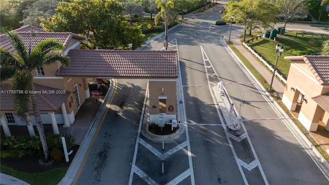 bird's eye view