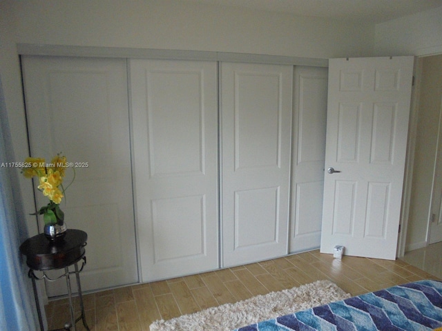 view of closet