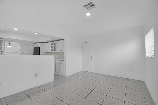 8790 SW 84th St, Miami, FL 33173 - spare room featuring recessed lighting, visible vents, and baseboards