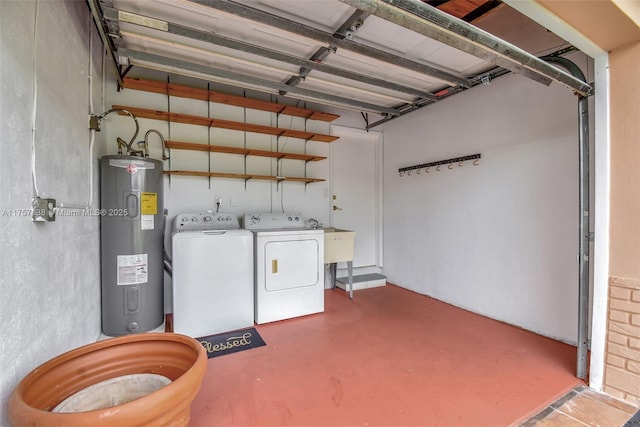 8790 SW 84th St, Miami, FL 33173 - interior space with separate washer and dryer and electric water heater
