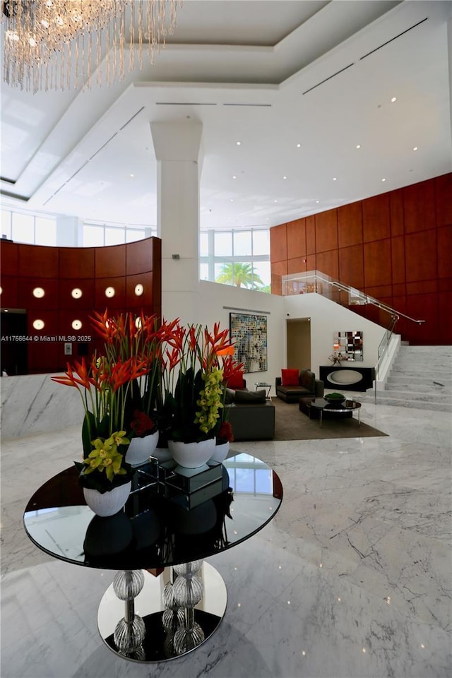 view of building lobby