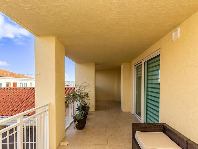 balcony with visible vents