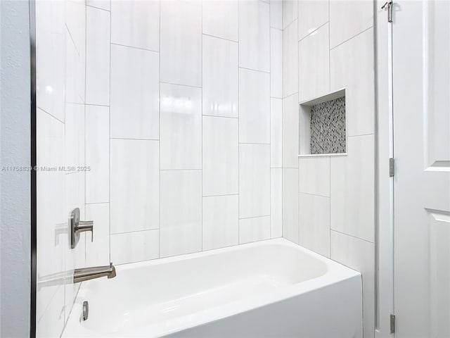 full bath featuring  shower combination