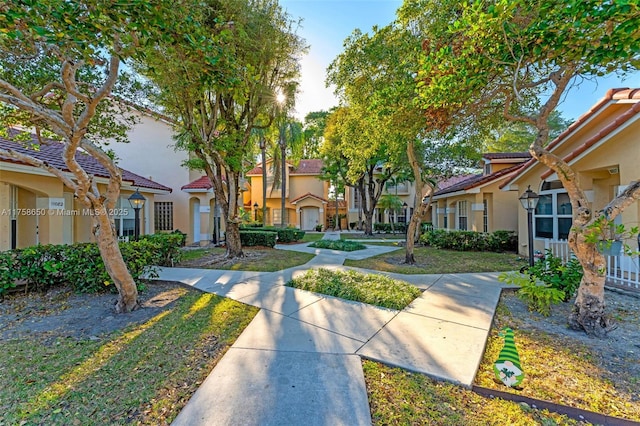 view of home's community with a residential view