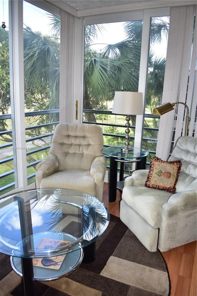 3970 Oaks Clubhouse Dr Unit 307, Pompano Beach, FL 33069 - view of sunroom