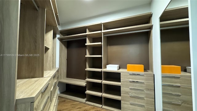 20000 E Country Club Dr Unit 1016, Aventura, FL 33180 - spacious closet featuring wood finished floors