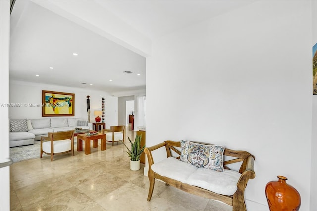 2817 NE 26th St, Fort Lauderdale, FL 33305 - sitting room with recessed lighting