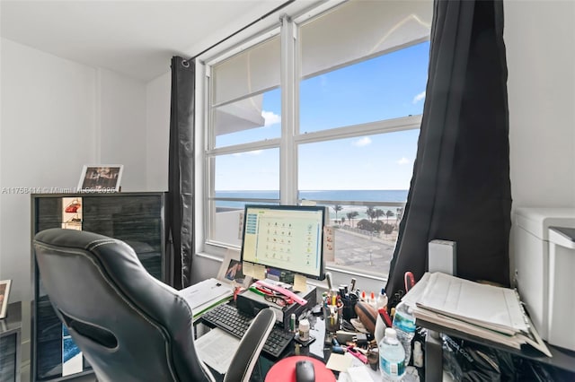 view of office space
