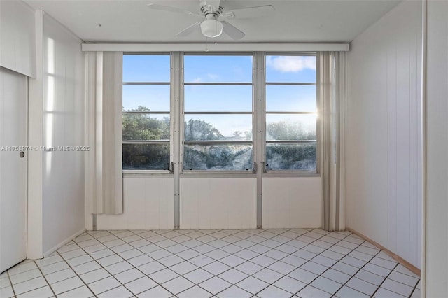 330 NE 26th Ave Unit 4160, Boynton Beach, FL 33435 - spare room featuring ceiling fan and light tile patterned floors