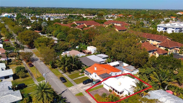 755 NE 88th St, Miami, FL 33138 - bird's eye view featuring a residential view