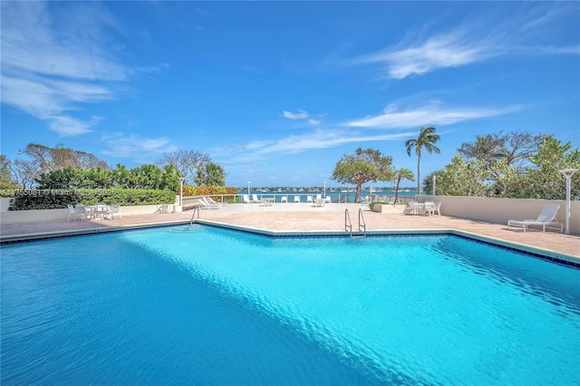 community pool featuring a patio