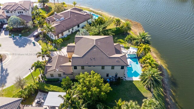 11360 NW 83rd Way, Parkland, FL 33076 - bird's eye view with a water view