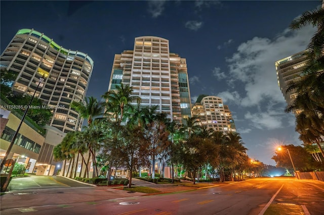 3400 SW 27th Ave Unit 705, Miami, FL 33133 - view of property at twilight