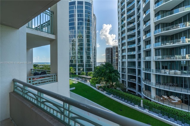 3400 SW 27th Ave Unit 705, Miami, FL 33133 - balcony with a view of city