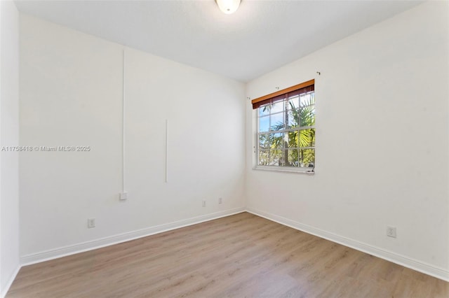 5220 SW 139th Ter, Miramar, FL 33027 - unfurnished room with light wood-type flooring and baseboards