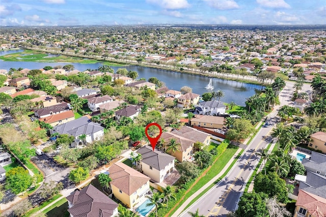 5220 SW 139th Ter, Miramar, FL 33027 - aerial overview of property's location with nearby suburban area and a large body of water