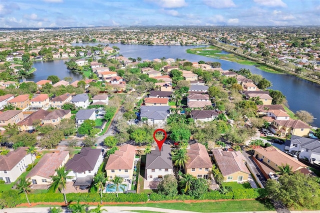 5220 SW 139th Ter, Miramar, FL 33027 - aerial overview of property's location with nearby suburban area and a large body of water