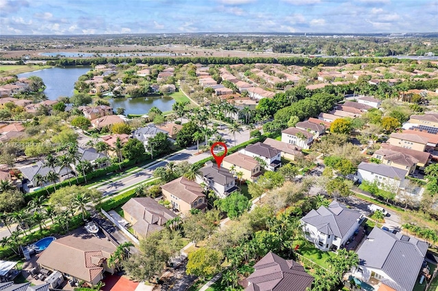 5220 SW 139th Ter, Miramar, FL 33027 - aerial view of residential area featuring a large body of water