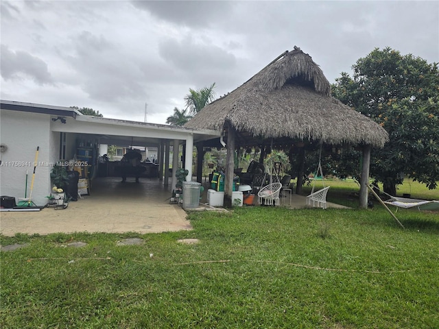 17890 SW 264th St, Homestead, FL 33031 - view of community with a yard, a gazebo, and an attached carport
