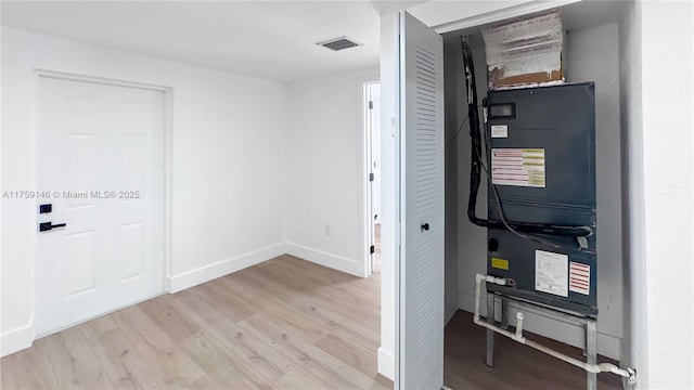 utility room featuring visible vents