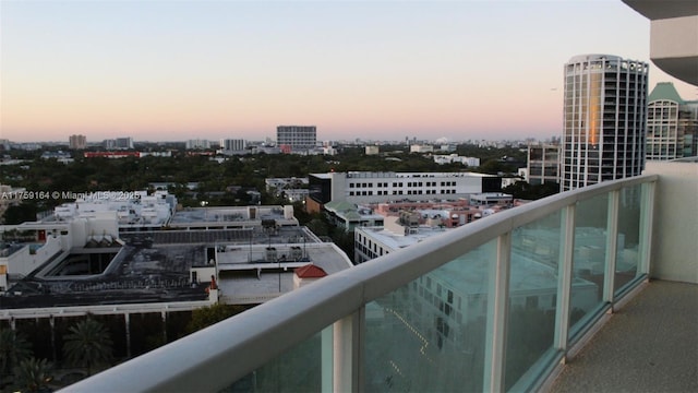 2889 Mcfarlane Rd Unit 1511, Miami, FL 33133 - balcony featuring a view of city