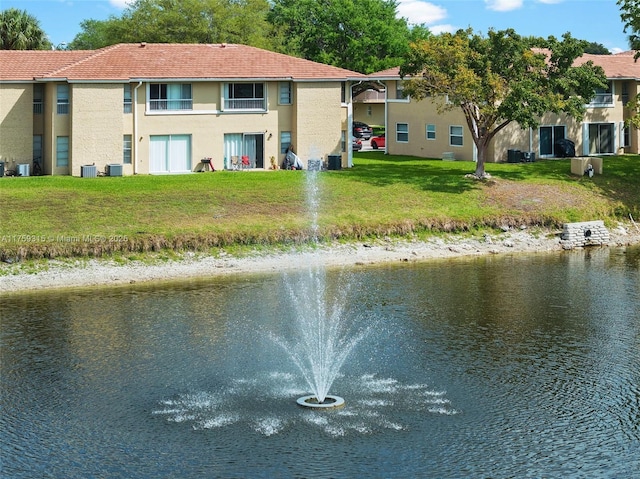 property view of water